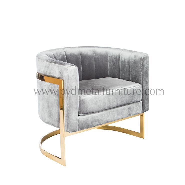 PVD Metal Sofa