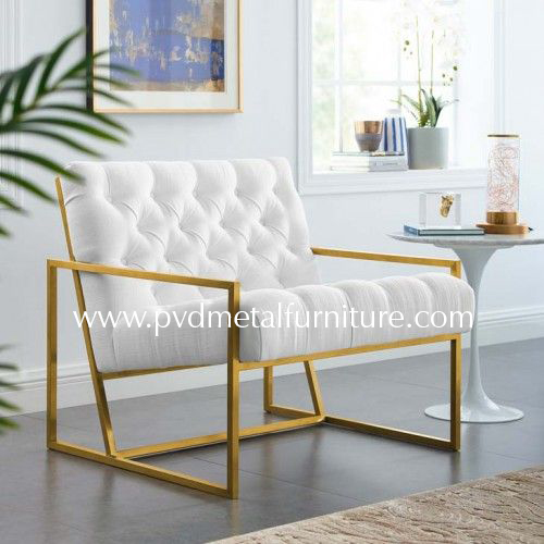 PVD Metal Sofa