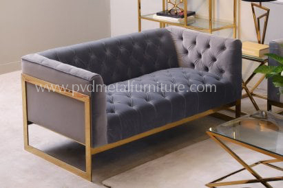 PVD Metal Sofa