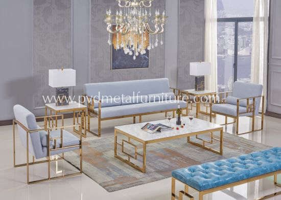 PVD Metal Sofa