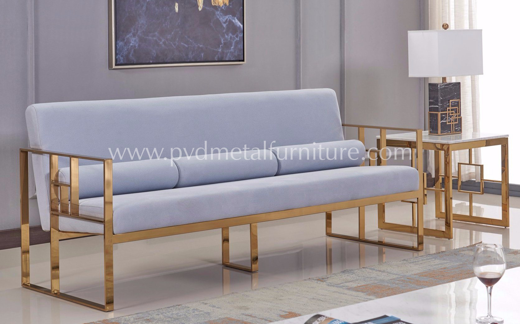 PVD Metal Sofa